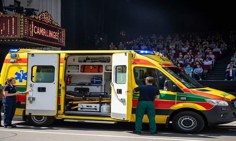 Alquiler de ambulancias para eventos y spectaculos precios