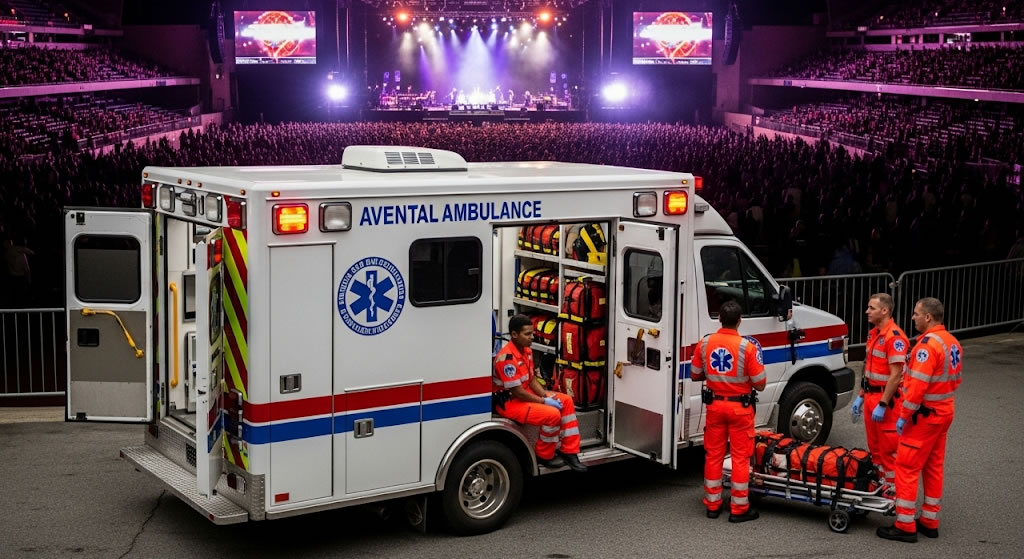 Alquiler De Ambulancias Para Recitales, musicales, al aire libre