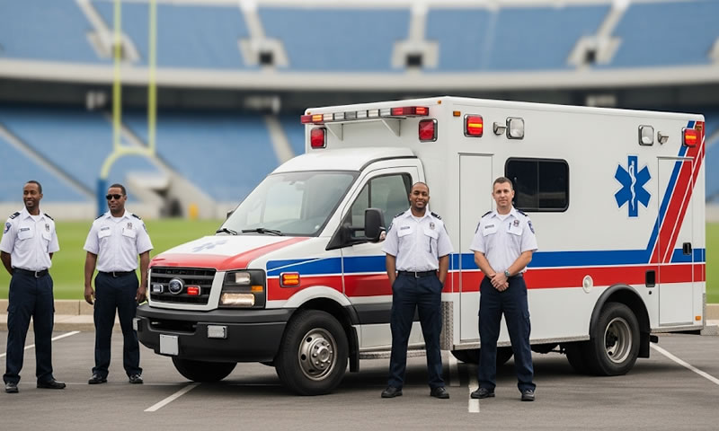 Alquiler de ambulancias en eventos eportivos