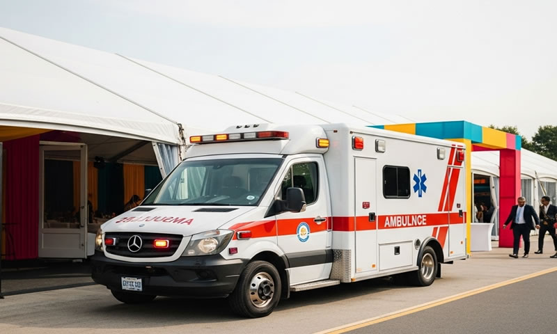 Alquiler de ambulancias para cobertura de eventos