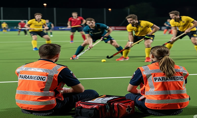 Alquiler de ambulancias para torneos de Hokey