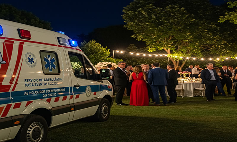 Servicios De Ambulancias para Eventos Sociales