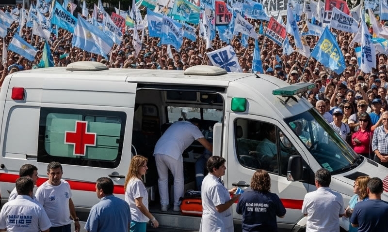 Servicios de ambulancia para actos politicos