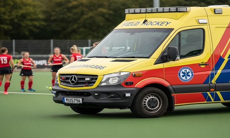 servicios de ambulancia para hockey