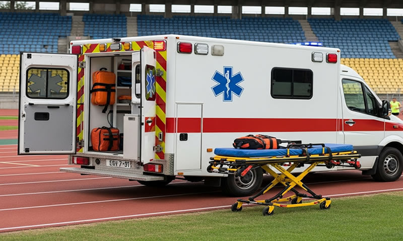 Servicios de ambulancia para running